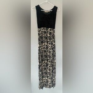 Sleeveless Maxi Dress Size S/M